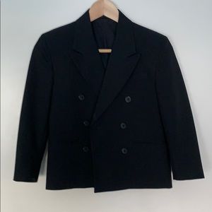 Black 3/4 length blazer